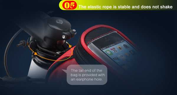 Bicycle bag for phone