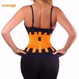Adjustable waist support belt