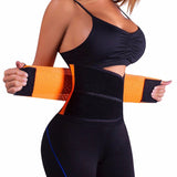 Adjustable waist support belt