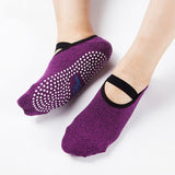 Women's sports  socks with anti-slip dots