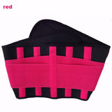 Adjustable waist support belt