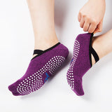 Women's sports  socks with anti-slip dots